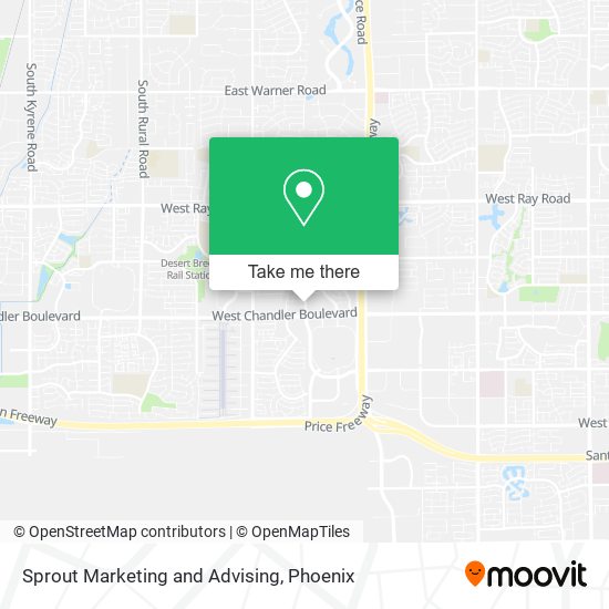 Sprout Marketing and Advising map