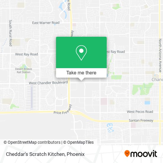 Cheddar's Scratch Kitchen map