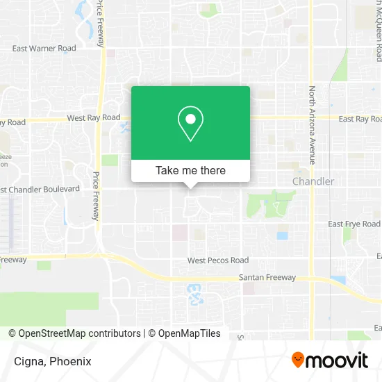 Cigna map
