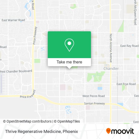 Mapa de Thrive Regenerative Medicine