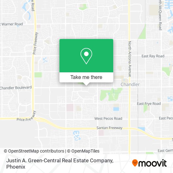 Mapa de Justin A. Green-Central Real Estate Company