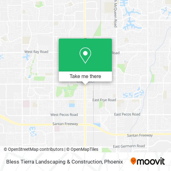 Bless Tierra Landscaping & Construction map