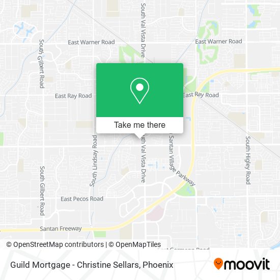 Guild Mortgage - Christine Sellars map