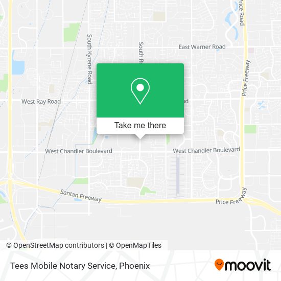 Tees Mobile Notary Service map