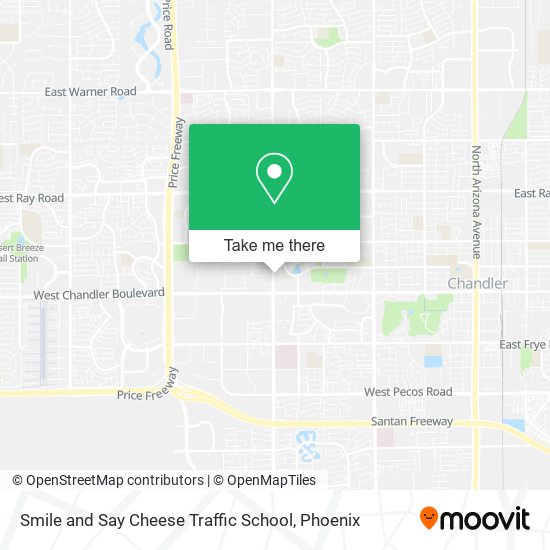 Mapa de Smile and Say Cheese Traffic School