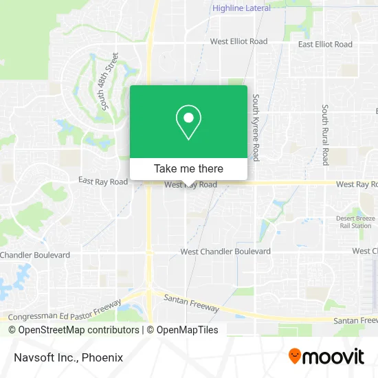 Navsoft Inc. map