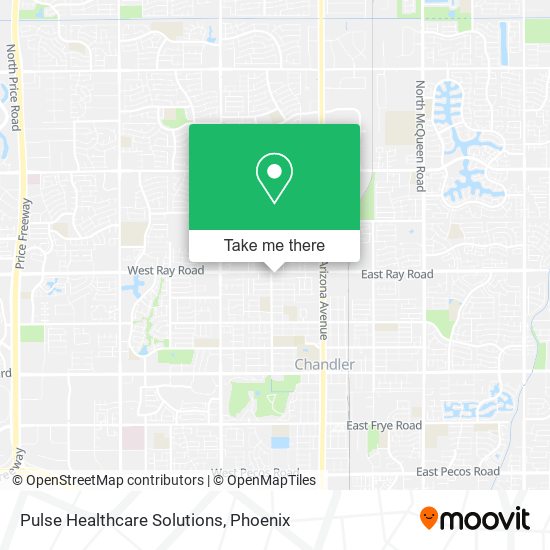 Pulse Healthcare Solutions map