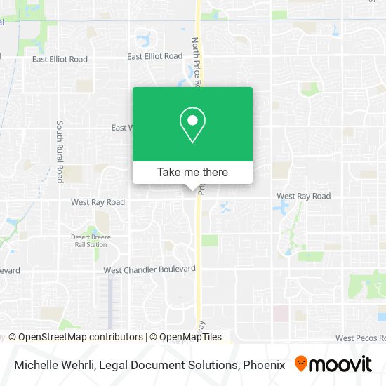 Michelle Wehrli, Legal Document Solutions map