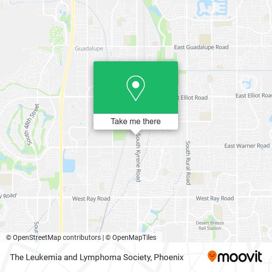 The Leukemia and Lymphoma Society map