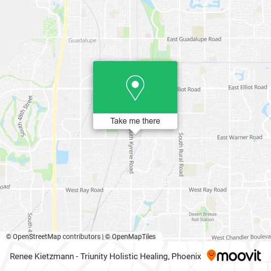 Renee Kietzmann - Triunity Holistic Healing map