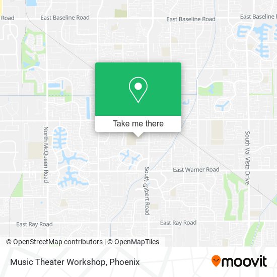 Music Theater Workshop map