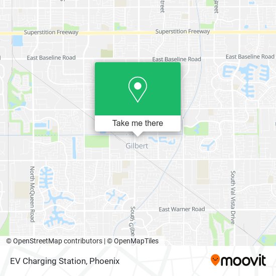 Mapa de EV Charging Station