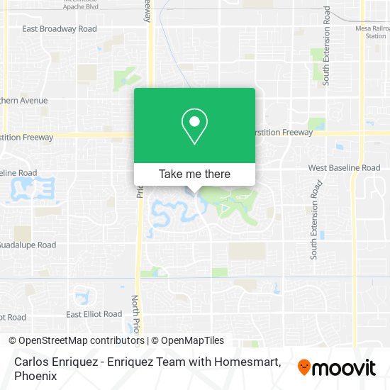 Carlos Enriquez - Enriquez Team with Homesmart map