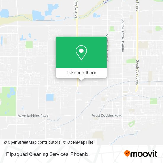 Mapa de Flipsquad Cleaning Services