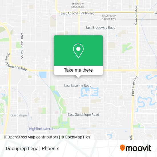 Docuprep Legal map