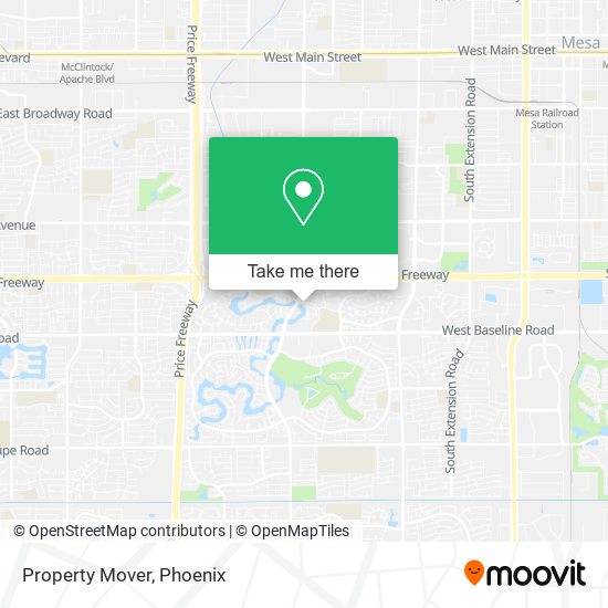 Mapa de Property Mover