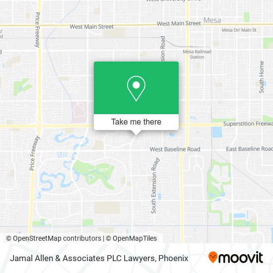 Mapa de Jamal Allen & Associates PLC Lawyers