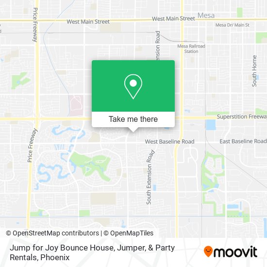 Jump for Joy Bounce House, Jumper, & Party Rentals map