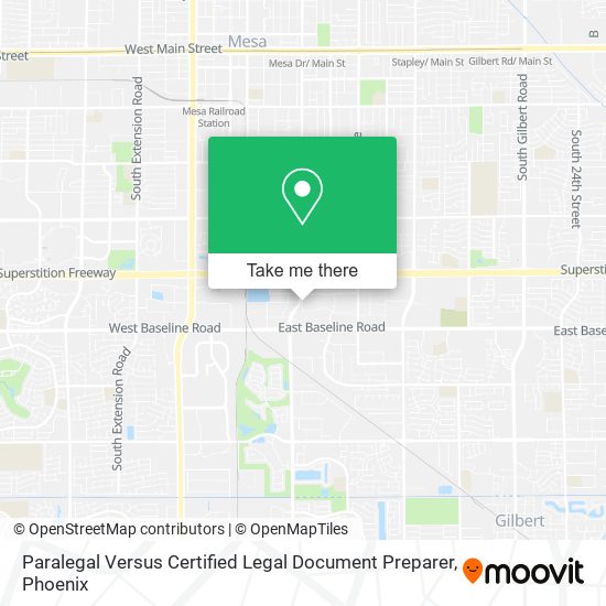 Paralegal Versus Certified Legal Document Preparer map