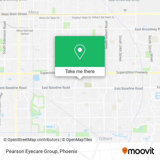 Mapa de Pearson Eyecare Group