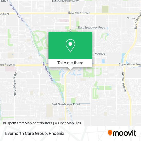 Evernorth Care Group map