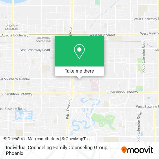 Individual Counseling Family Counseling Group map