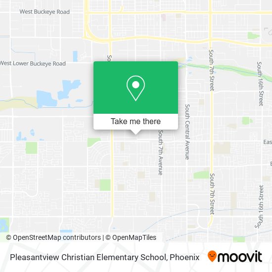 Mapa de Pleasantview Christian Elementary School