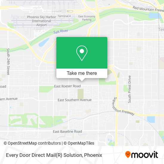 Every Door Direct Mail(R) Solution map