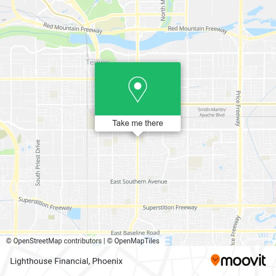 Lighthouse Financial map