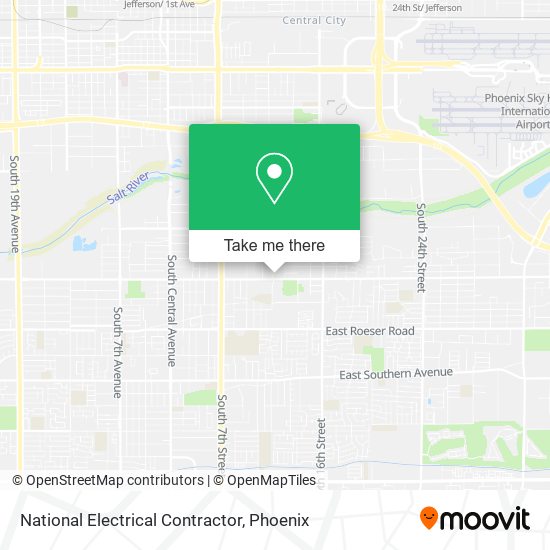 Mapa de National Electrical Contractor