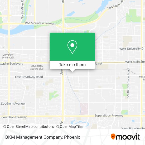 Mapa de BKM Management Company