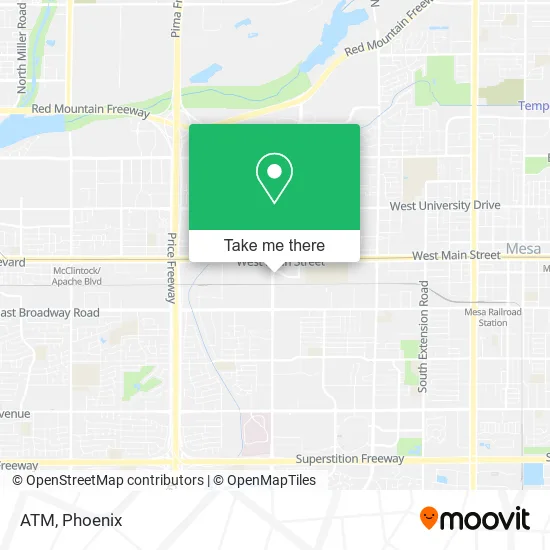 ATM map