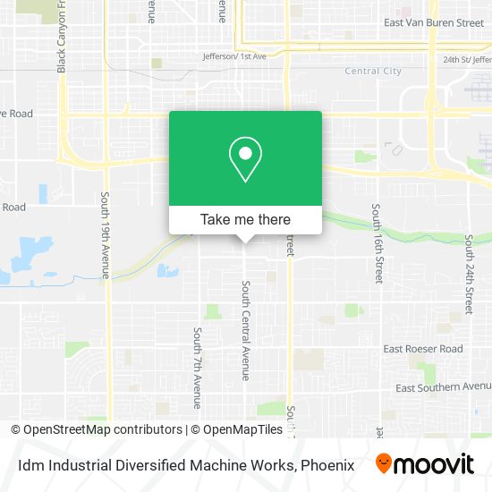 Idm Industrial Diversified Machine Works map