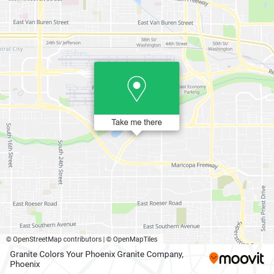 Mapa de Granite Colors Your Phoenix Granite Company