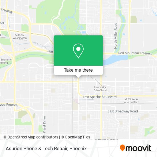 Asurion Phone & Tech Repair map