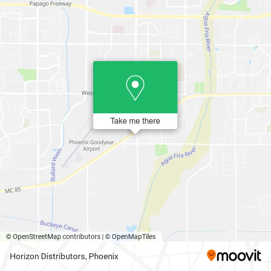 Horizon Distributors map