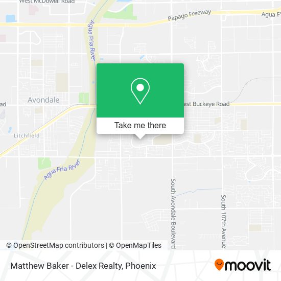 Mapa de Matthew Baker - Delex Realty