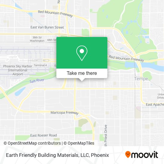 Earth Friendly Building Materials, LLC map