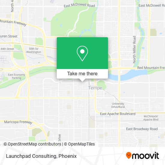 Launchpad Consulting map