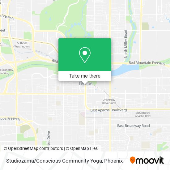 Studiozama / Conscious Community Yoga map