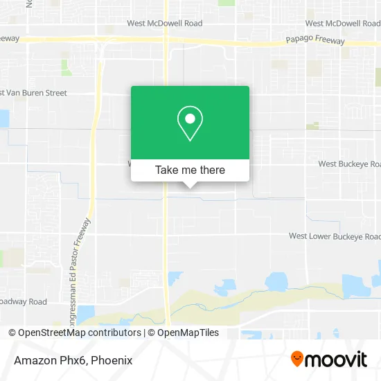Amazon Phx6 map