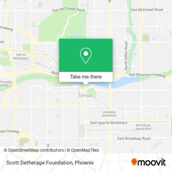 Mapa de Scott Detherage Foundation