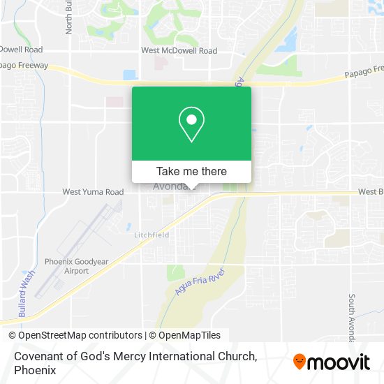 Mapa de Covenant of God's Mercy International Church