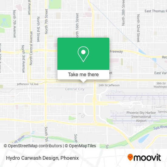 Hydro Carwash Design map