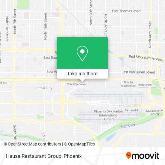 Hause Restaurant Group map