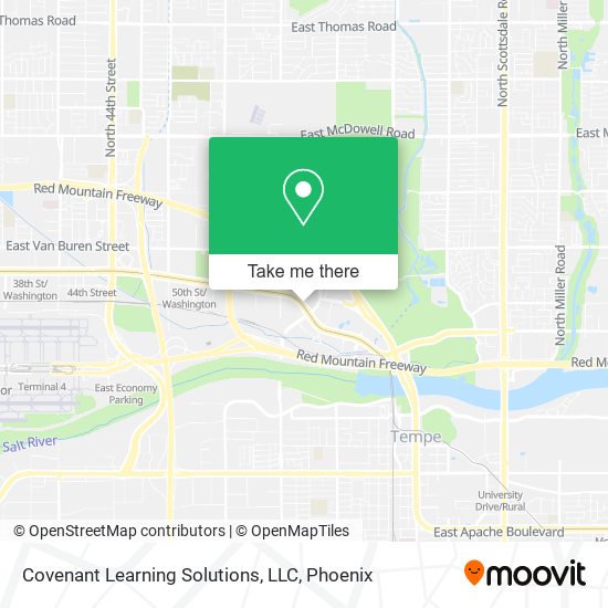 Mapa de Covenant Learning Solutions, LLC
