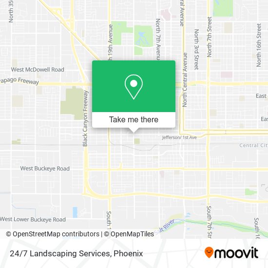 24/7 Landscaping Services map