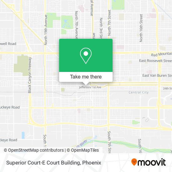 Mapa de Superior Court-E Court Building