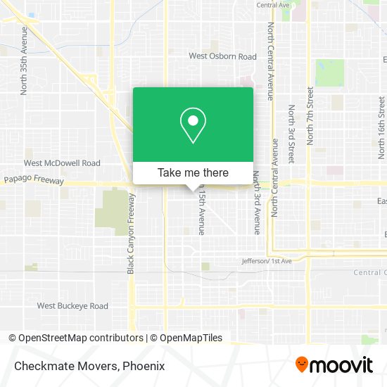 Checkmate Movers map