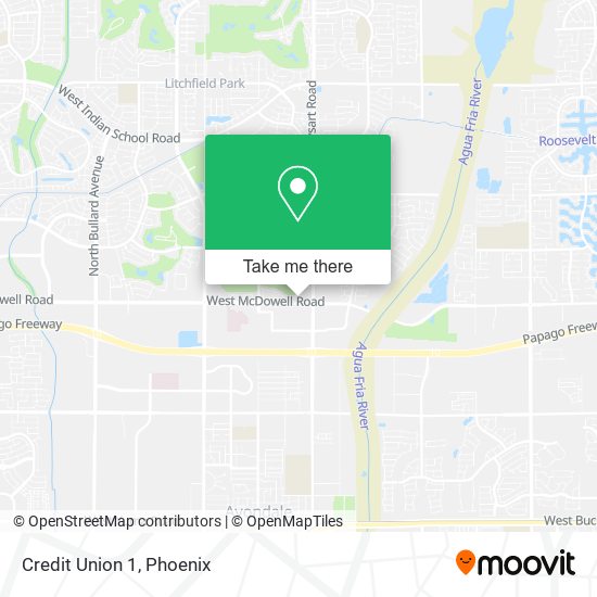 Credit Union 1 map